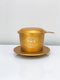 Phin  cafe nhôm cao cấp D.O.N Coffee - Màu cam