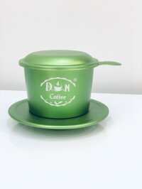 Phin  cafe nhôm cao cấp D.O.N Coffee - Xanh lá
