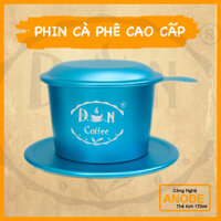 Phin  cafe nhôm cao cấp D.O.N Coffee - Màu xanh