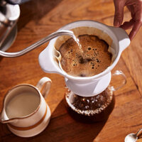 Phin Cafe Phễu lọc cà phê bằng gốm sứ XK EU, Size 2-4cups 4 lỗ lọc Ceramic Coffee Dripper (PourOver)