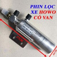 Phin Lọc Gas Xe HOWO Có Van
