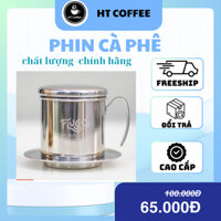 Phin Pha Cà Phê Inox Bạc Cao Cấp, Phin Inox Pha 25g Cà Phê , Phin Cứng Cáp Sang Trọng