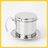 Phin Pha Cà Phê Inox Cao Cấp - Bạc