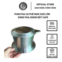 Phin Pha Cà Phê Inox Cao Cấp Size 14 Pha 200gr Bột Cafe - Phin Nhôm Màu