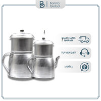 Phin pha cafe nhôm 100g, 200g, phin cafe to ủ cafe muối 1 lạng, 2 lạng