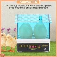 PHIPHI Máy Ấp Trứng Mini 110V/220V Để Ấp Trứng Chim (Tiêu Chuẩn Hoa Kỳ 110V Loại Cờ Anh)