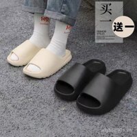 Phổ biến [Hơn 1.000 khách hàng thường xuyên] Mua một tặng một đôi dép dừa cho phụ nữ, dép mùa hè mới ngoài trời, đế dày, không trượt, sử dụng thoải mái cho nam