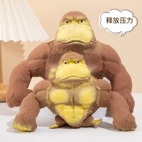Phổ Biến Sáng Tạo Giải Nén Đồ Chơi Gorilla Thông Hơi Bóp Đồ Chơi Squishy Đồ Chơi Giải Nén Cát Định Hình Đồ Chơi Cao Su Mềm