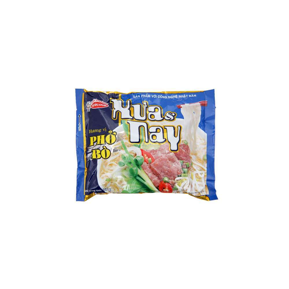 Phở bò ăn liền Xưa Và Nay Vina Acecook gói 70g