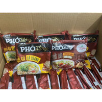 Phở Gà - Phở Bò STORY CHIN - SU thùng 30 gói, Miến gà Story thùng 24 gói