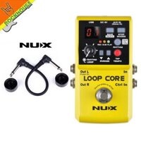 Phơ Guitar tạo vòng lặp Nux Loop Core Effect Pedal (Bàn đạp Looper Fuzz - Thời gian ghi âm 6h)