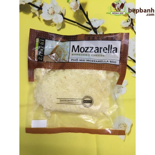 Phô mai bào Bottega Zelachi Mozzarella gói 200g