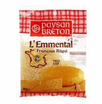 Phô Mai Bào Sợi Emmental Paysan Breton 70g – Emmental Cheese