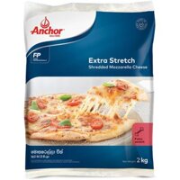 Phô Mai Bào Sợi Mozzarella Anchor 2kg/ Anchor Sheredded Mozzarella Cheese - New Zealand