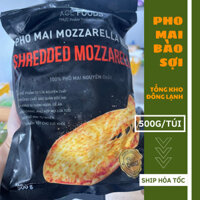 Pho Mai Bào Sợi Mozzarella (500g/túi)