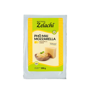 Phô mai Cheddar Bottega Zelachi 200g