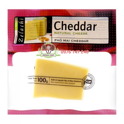 Phô mai Cheddar Bottega Zelachi 100g