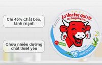 Phô mai Con Bò Cười Light hộp 120g (8 miếng)