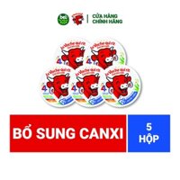 Phô mai Con Bò Cười Vị Truyền Thống 16 miếng La Vache qui rit - COMBO 5 hộp bổ sung Canxi