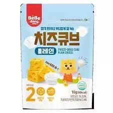 Phô mai hoa quả khô sấy lạnh Bebedang Hàn Quốc (8m+)