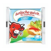 Phô Mai Lát Ít Béo, Processed Cheese, Light, 10 Lát (200g) - LA VACHE QUI RIT