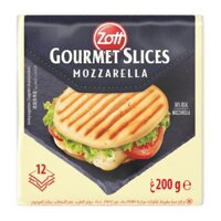 Phô mai lát Mozzarella Zott gói 200g (1 Gói)