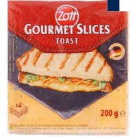 Phô mai lát Zott toast 12 miếng gói 200g