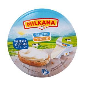 Phô mai Milkana 8 miếng – hộp 120gr
