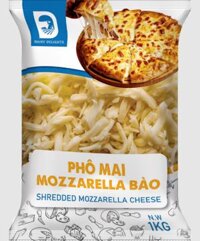 Phô mai Mozzarella Sợi Dairy Delight 1kg