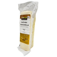 Phô mai mozzarella Zelachi gói 2kg