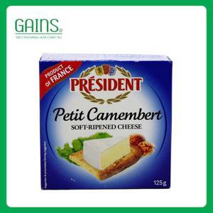 Phô mai Petit Brie Président hộp 125g