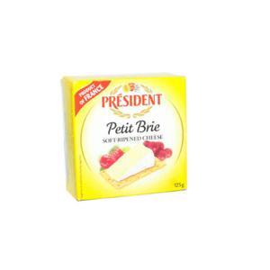 Phô mai Petit Brie Président hộp 125g