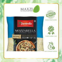 Phô Mai Pháp Mozzarella Bào Sợi 2.5kg   làm các bánh pizza hoặc dùng ăn kèm mì ống, salad - Maxzi