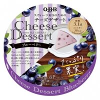 Phô mai QBB Cheese Dessert vị việt quất 90g (15g x 6 miếng)
