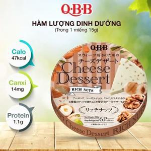 Phô mai QBB Nhật quả óc chó 90g
