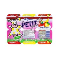Phô mai thêm váng sữa Petit Bauer 6x 50g, 6m+ – hộp 50g