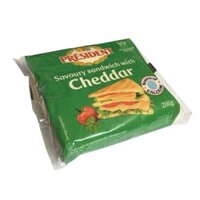 Phô mai thếp Cheddar “Sandwich” hiệu President – gói 10 lát/200g