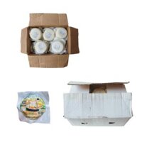 Phô Mai Tươi Ricotta Lạt - Cheese Ricotta (1Thùng/12Gói, 250gr/Gói)