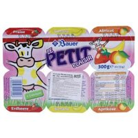 Phô mai vị trái cây ( dâu-chuối-mơ) Le Petit Plaisir 50g - Lốc 6