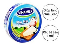 Phô mai Vinamilk hộp 120g (8 miếng)