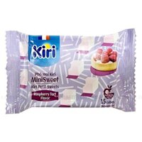 Phô Mai Vuông Vị Bánh Tart Mâm Xôi, Mini Sweet Cheese Cubes, Raspberry Tart Flavor, 15 Viên (78g) - KIRI