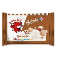 Phô Mai Vuông Vị Socola, Belcube, Cheese Cubes, Chocolate, 15 Viên (78g) - LA VACHE QUI RIT