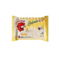 Phô Mai Vuông Vị Vani, Belcube, Cheese Cubes, Vanilla, 15 Viên (78g) - LA VACHE QUI RIT