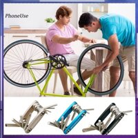 Pho- Sửa chữa xe đạp Đa năng hạng nặng 2 / 2.5 / 3 / 4 / 5 / 6MM Tua vít lục giác chéo Tua vít xoắn thẳng Đường núi Bảo trì xe đạp Công cụ đa năng gấp Mini