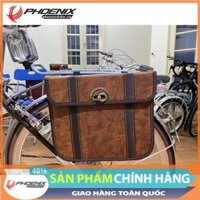 [Phoenixbike.vn] Túi da PU Baga sau xe đạp 2024