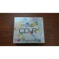 Phôi CD-Audio RITEK nội địa Nhật - 10CD