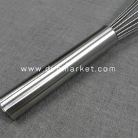 Phới lồng đánh trứng - Inox - Dày nhỏ (25cm)
