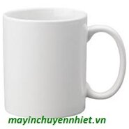 Phôi ly sứ trắng in chuyển nhiệt