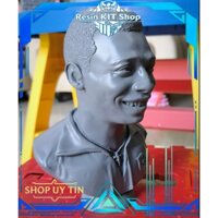 Phôi Mô hình cầu thủ huyền thoại Pele Bust Cao Cấp size 13 - 16 - 20 cm