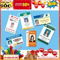 Phôi Thẻ Nhựa Pvc 3 Lớp A4 ( Hộp 50 Bộ) chất lượng đảm bảo dùng làm thẻ sinh viên thẻ học sinh Kholinhkienmayin